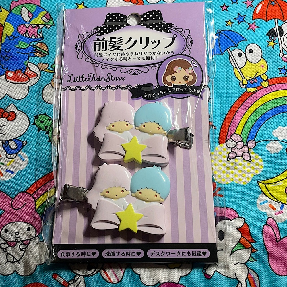 Little Twin Stars Hair Clips